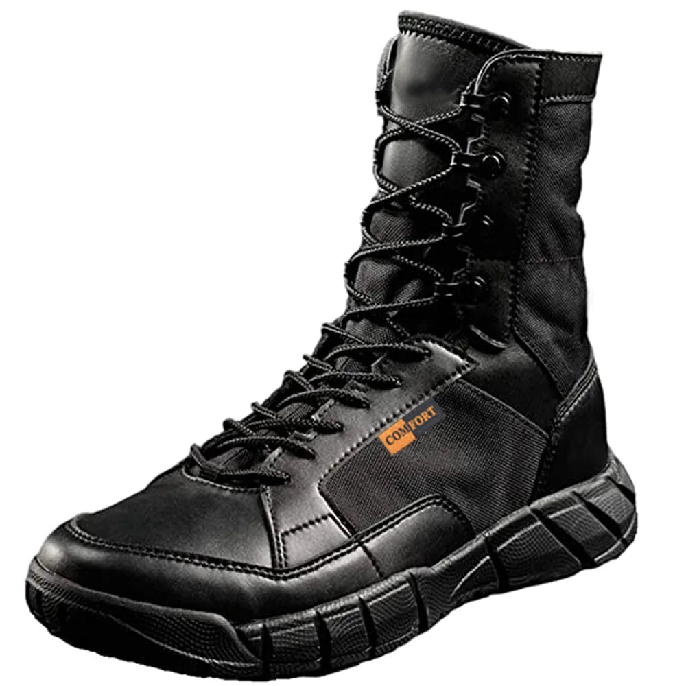 Men's Lightweight Waterproof Tactical Combat Boots
