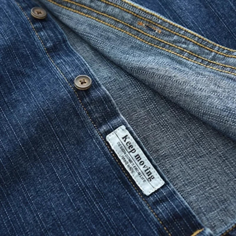 Loose Fit Heavy Duty Denim Shirt