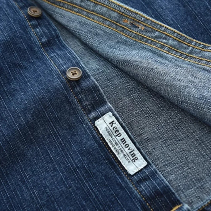 Loose Fit Heavy Duty Denim Shirt