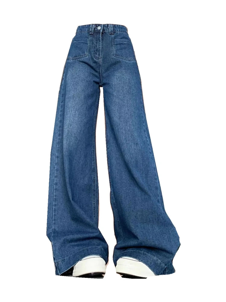 Retro Wide-Leg Jeans
