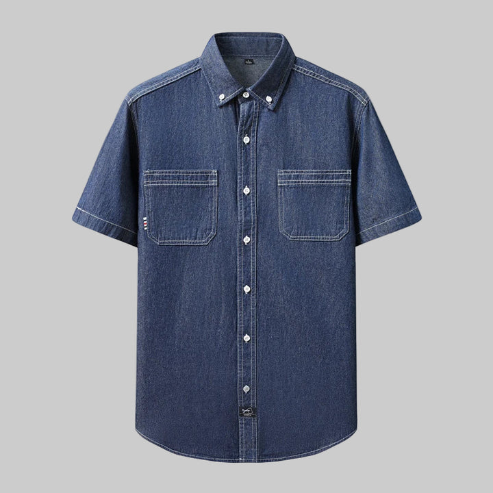 Casual Denim Summer Shirt