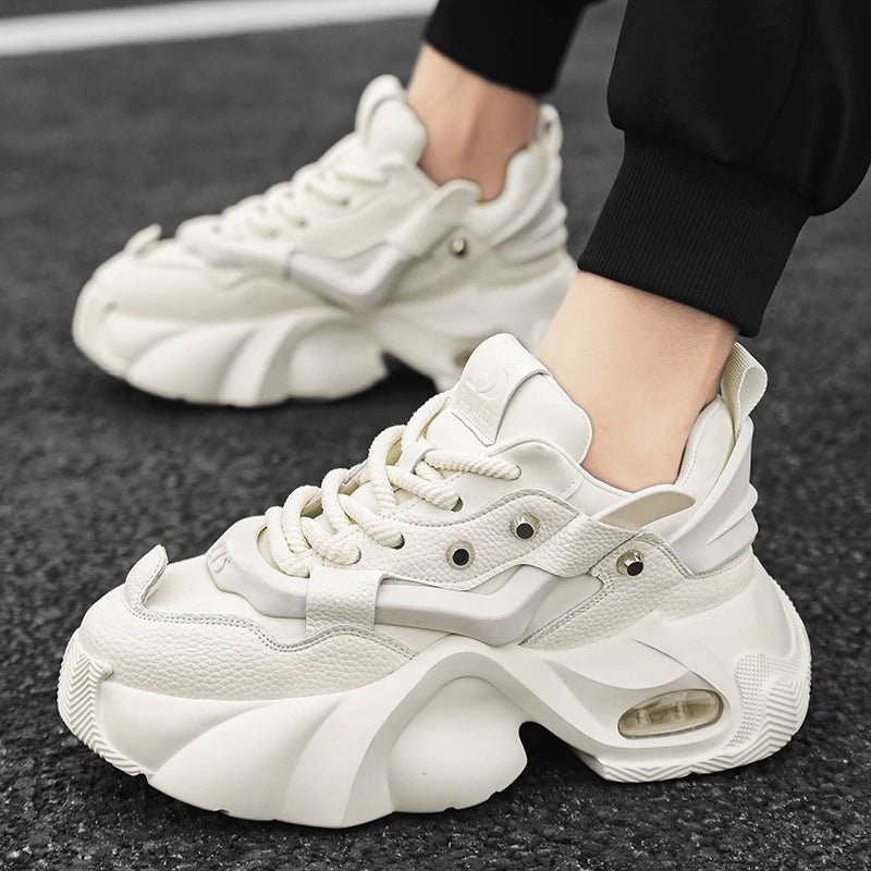 Designer Height Increasing Platform Sneakers