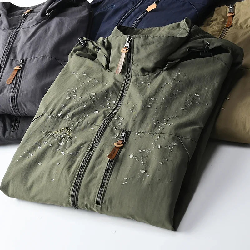 Tactical Waterproof Hooded Military Style Jacket