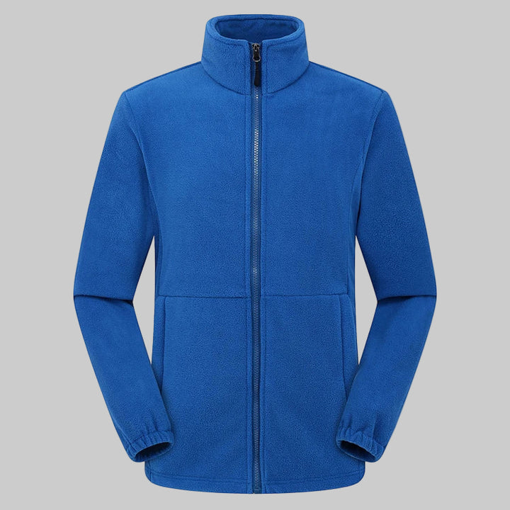 Soft Polar Fleece Lightweight Full Zip Jacket