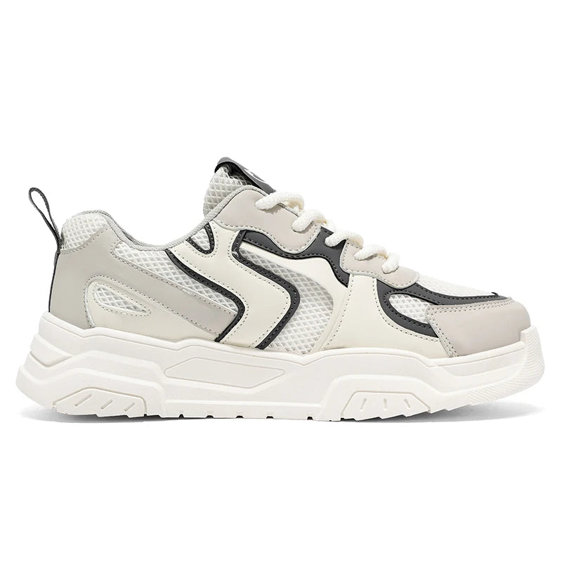 Breathable Low-Cut Thick Soles Chunky Sneakers