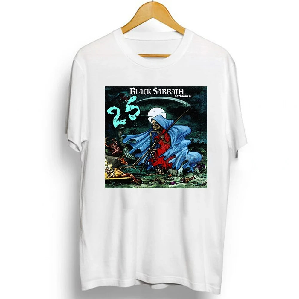 Unisex Black Metal Rock Band Graphic Tees