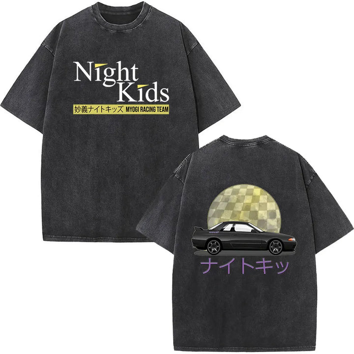 Anime Initial D Drift AE86 & JDM Vintage T-Shirt
