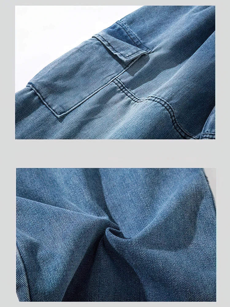 Japanese Vintage Baggy Cargo Jeans
