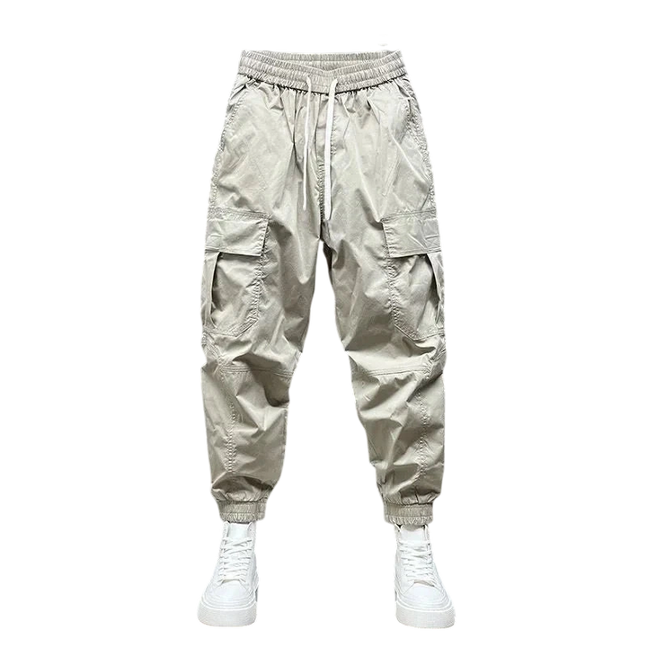 Harem Cargo Pants - Multi-Pocket Casual
