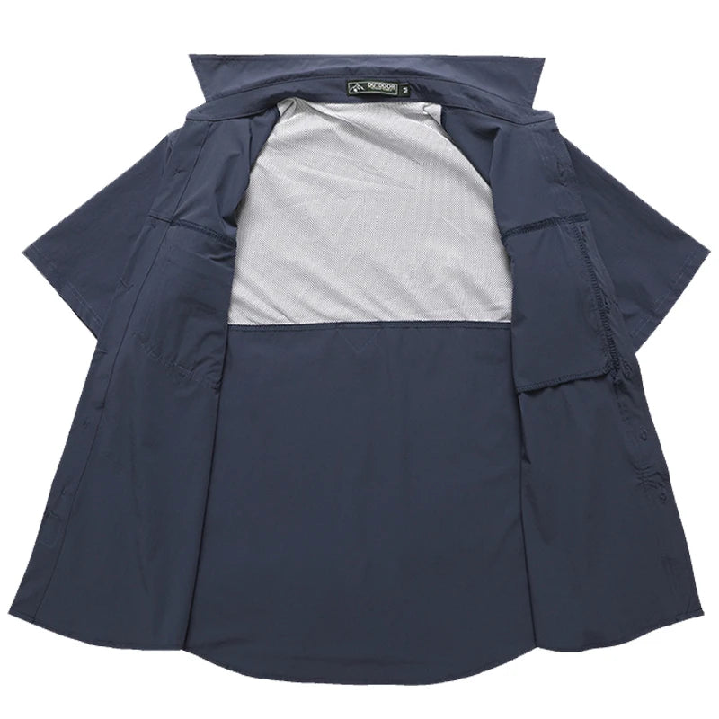 Outdoor Ice Silk Short-Sleeve Shirt