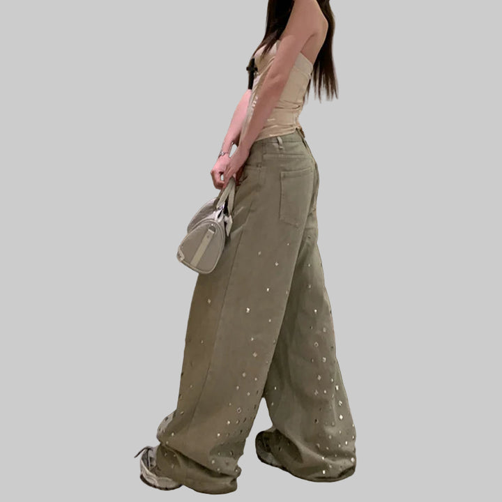 Oversized Retro Wide Leg Cargo Pants