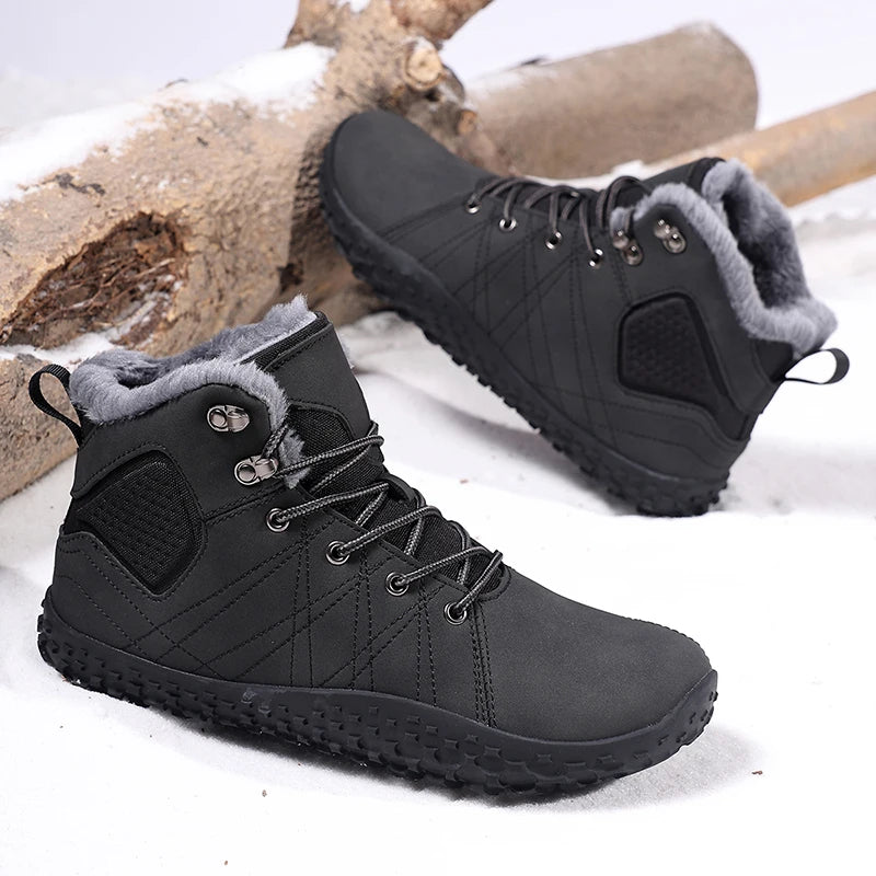 Wide Toe Barefoot Warm Orthopedic Winter Boots