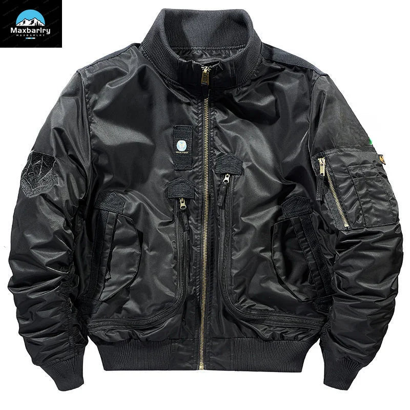 MADSEN | Retro Oversized MA-1 Bomber Jacket