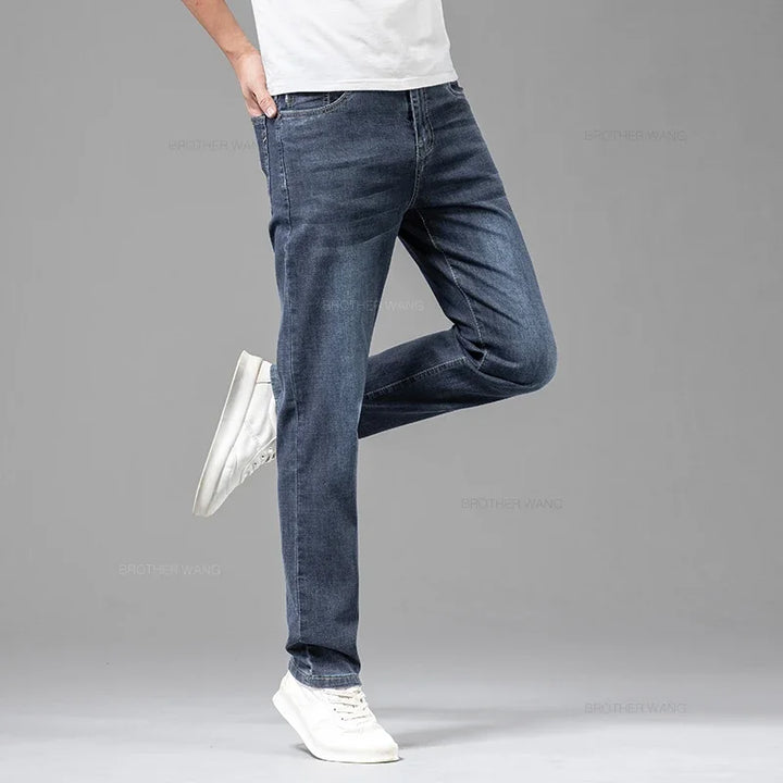 Lightweight Stretchy Cotton Jeans