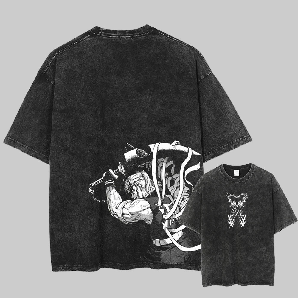 100% Cotton Harajuku Oversized Tee Streetwear