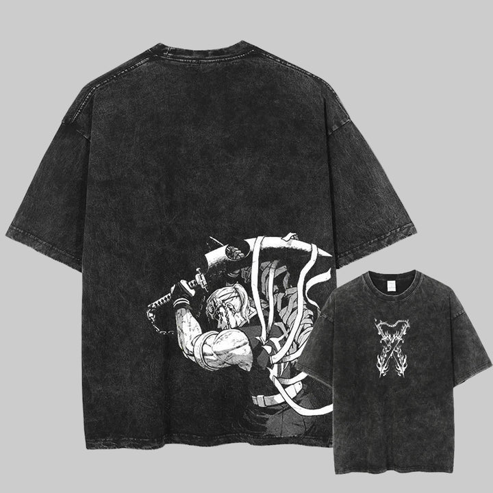 100% Cotton Harajuku Oversized Tee Streetwear