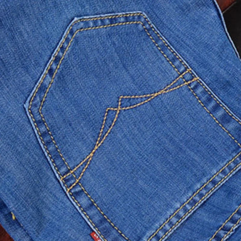 Business Casual Straight Cut Jeans