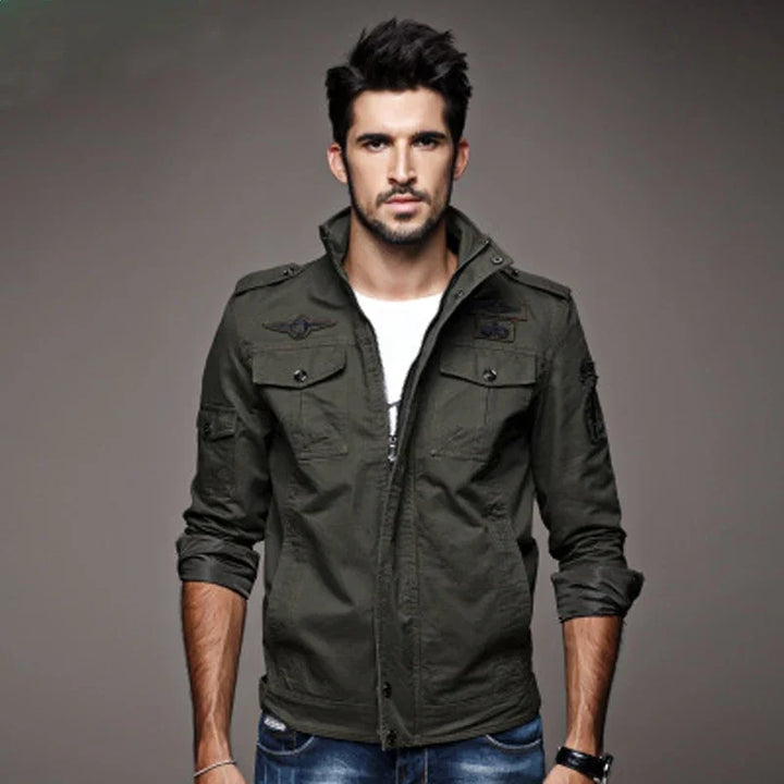 Casual Military Air Force Cargo Jacket