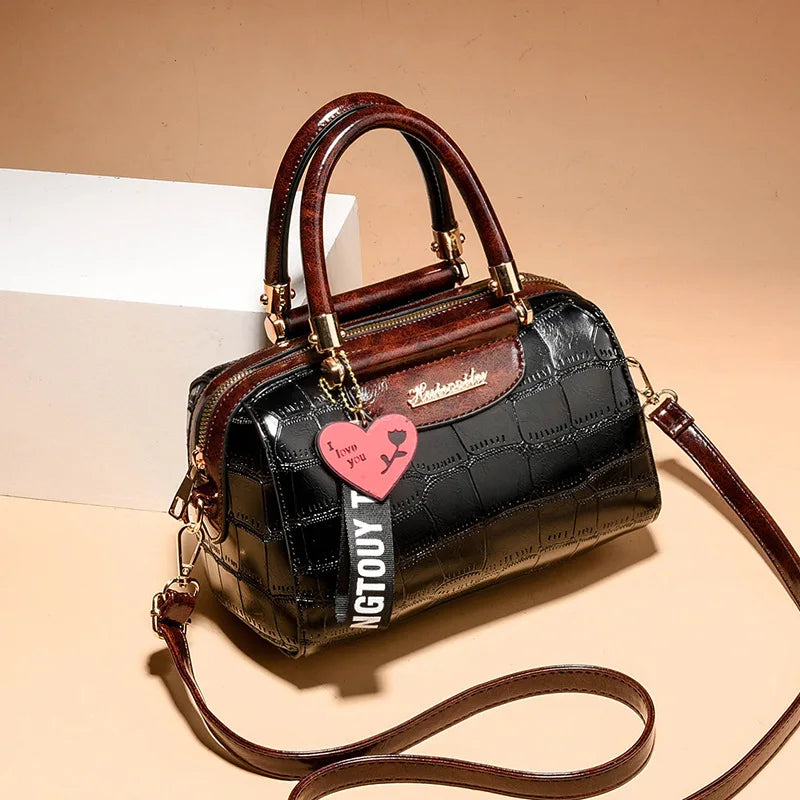 ELLA | Luxury PU Leather Classic Crocodile Tote Bag