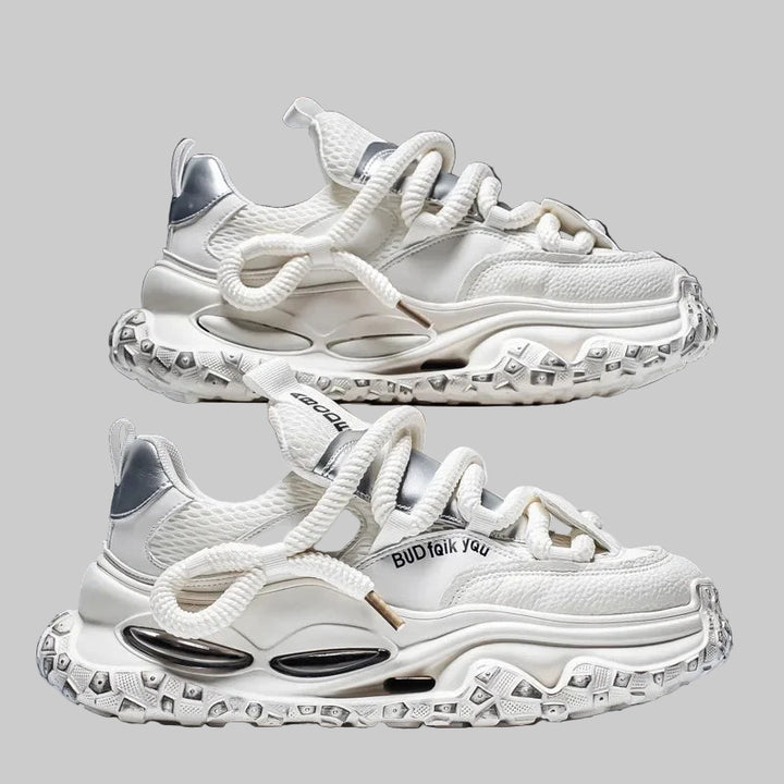 Breathable Shock Mesh Chunky Sneakers