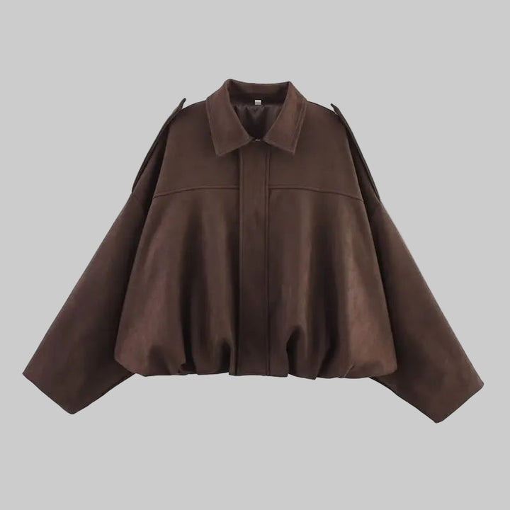 Spring Velvet Feel Pilot Coat