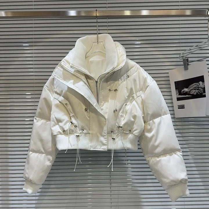 White Duck Down Winter Jacket