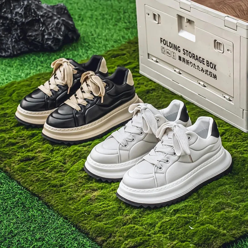 Lightweight Breathable Casual Low-Top Chunky Sneakers