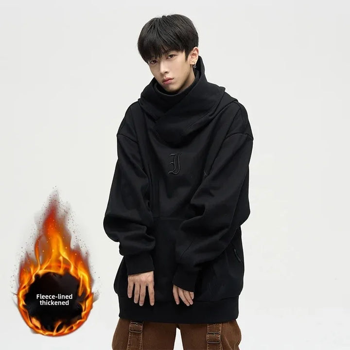 American Winter Fleece-Lined Hooded Sweatshirt