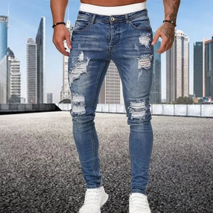 Men’s Ripped Skinny Jeans