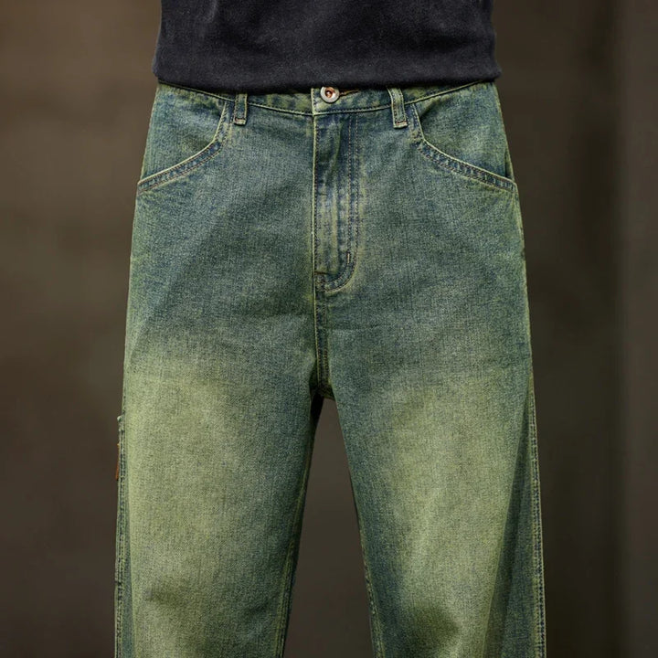 Casual Retro Wide-Leg Baggy Jeans