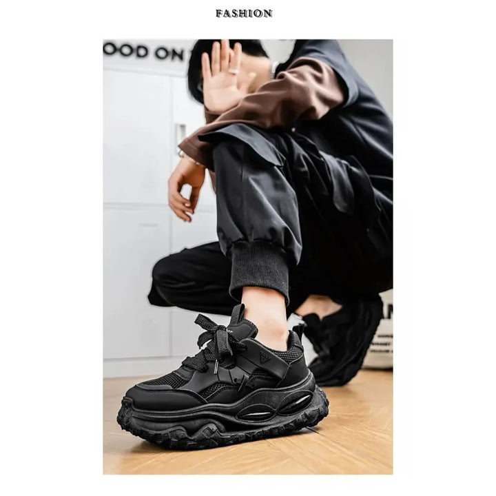 Vintage Vulcanized Platform Chunky Sneakers