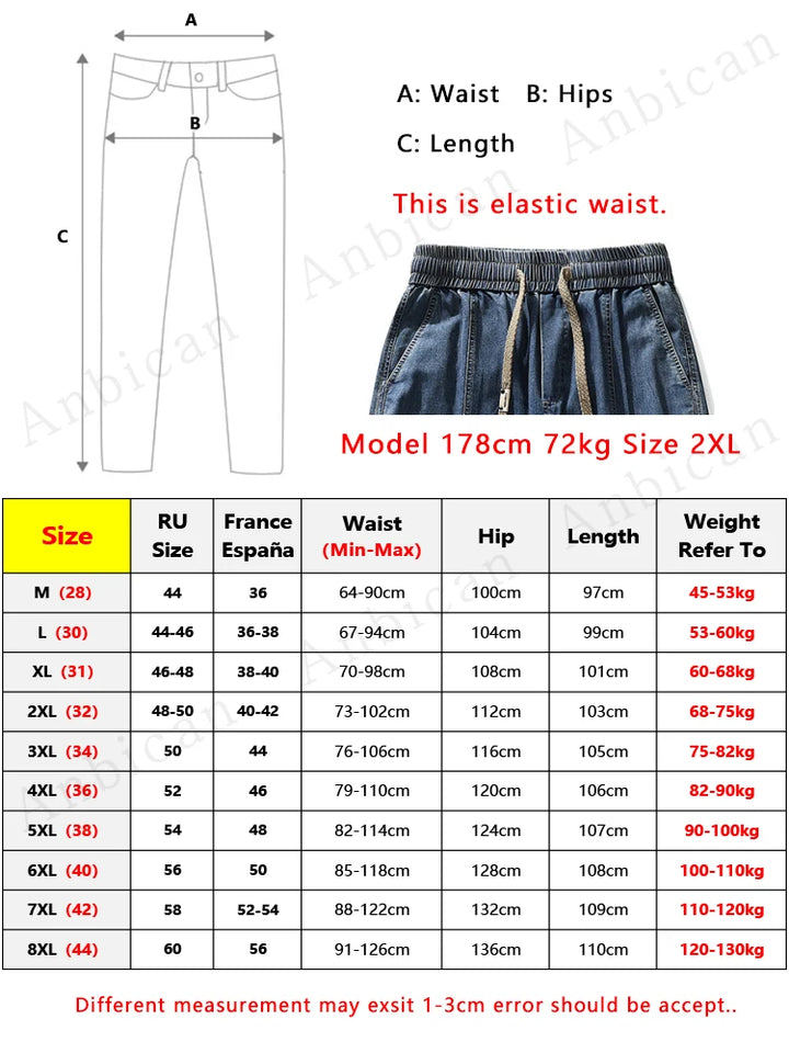 Washed Classic Denim Cargo Jeans