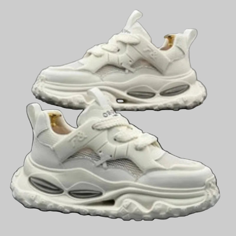 Vintage Vulcanized Platform Chunky Sneakers