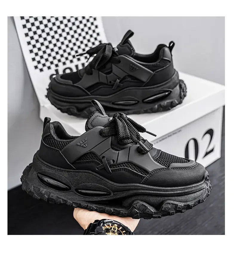 Vintage Vulcanized Platform Chunky Sneakers