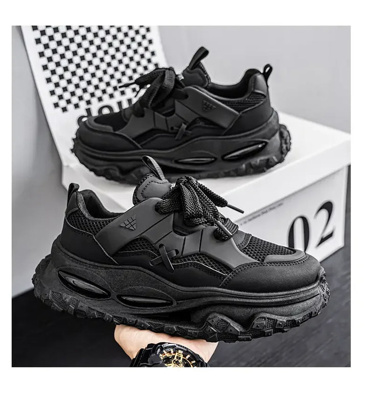 Vintage Vulcanized Platform Chunky Sneakers
