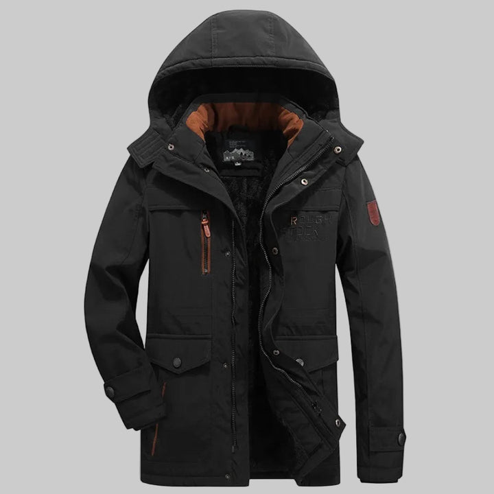 Fleece Lined padded Thickened Parkas Jackets