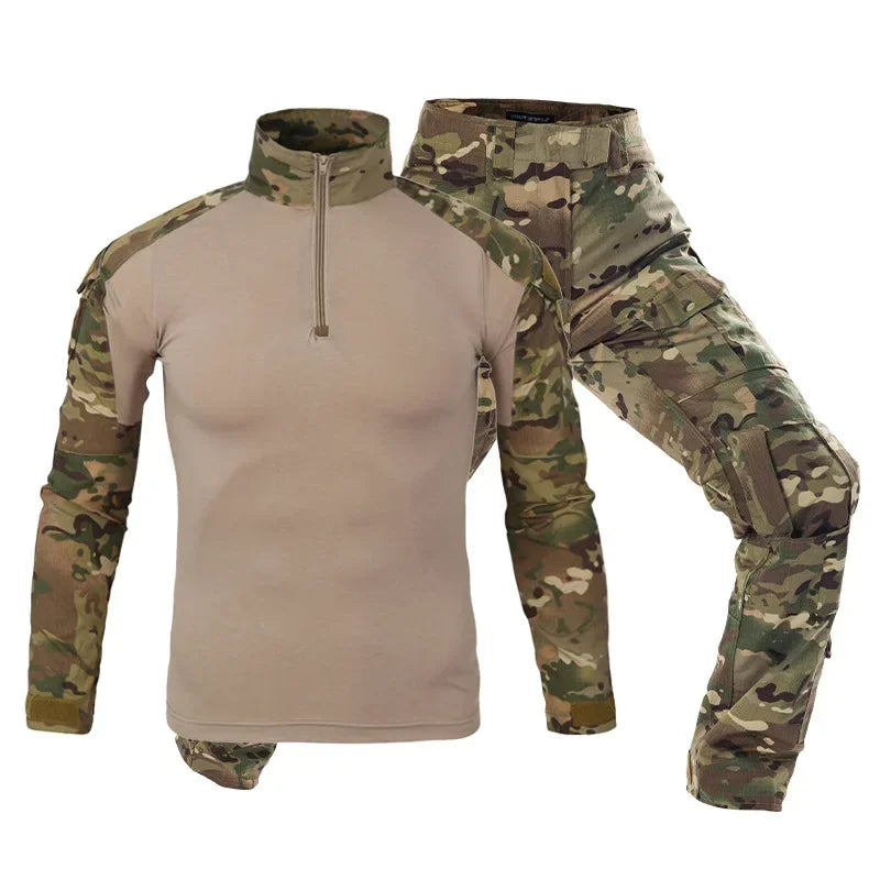 Tactical Military Camouflage Uniform Set