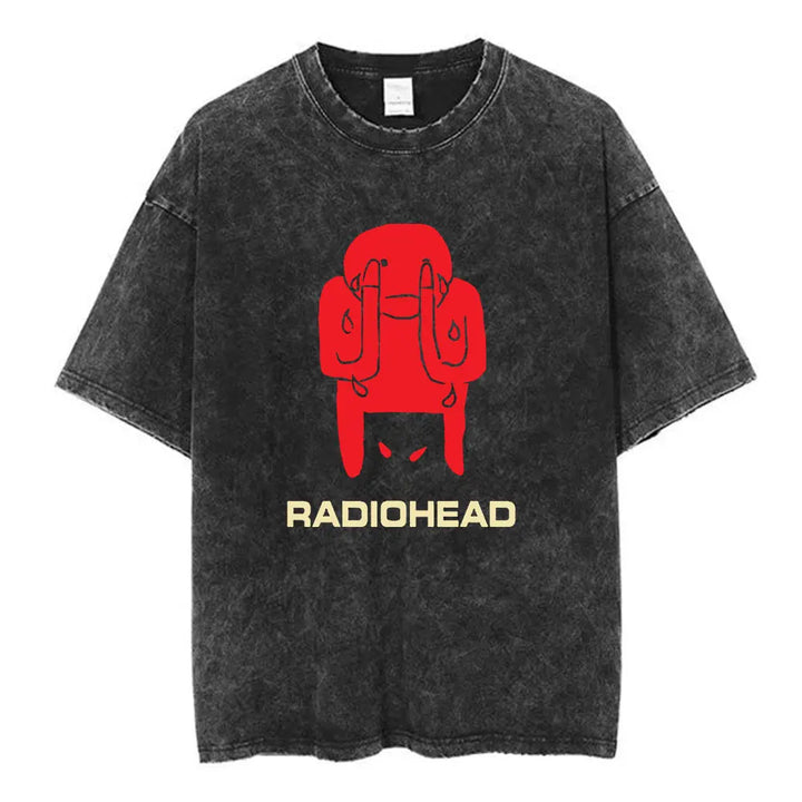 Radiohead Unisex Washed Cotton Tees