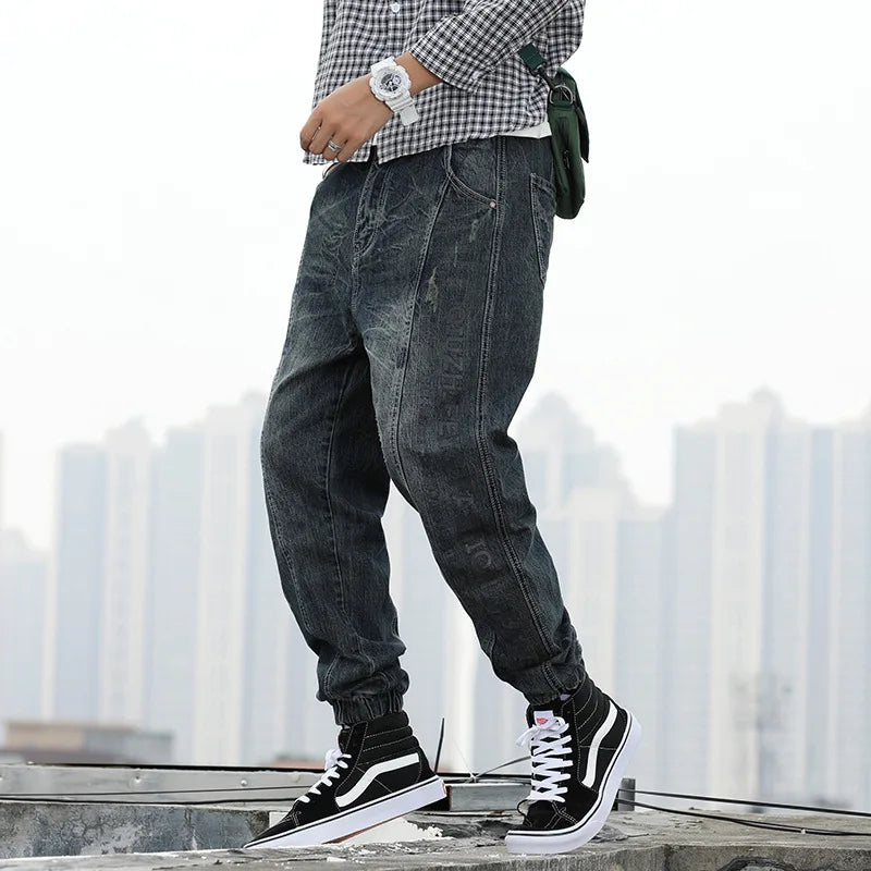 Y2K Retro Loose Fit Men's Jeans