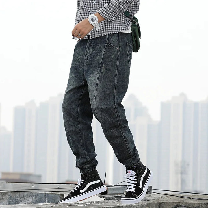 Y2K Retro Loose Fit Men's Jeans