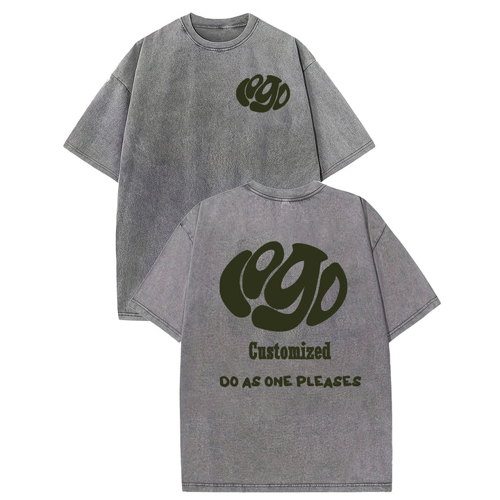 Retro Oversized Print Unisex Cotton T-Shirts