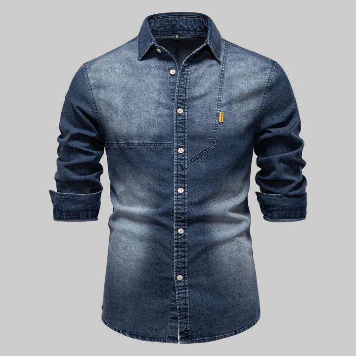 Premium Cotton Denim Long Sleeve Shirts