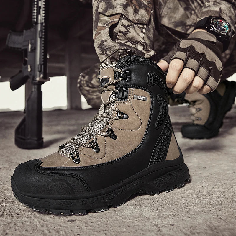 MARTENA™| Premium Quality Waterproof Leather Hiking Boots