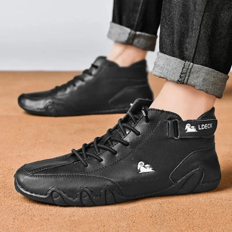 Waterproof High Top Luxury Winter Shoes