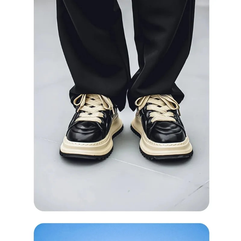 Lightweight Breathable Casual Low-Top Chunky Sneakers