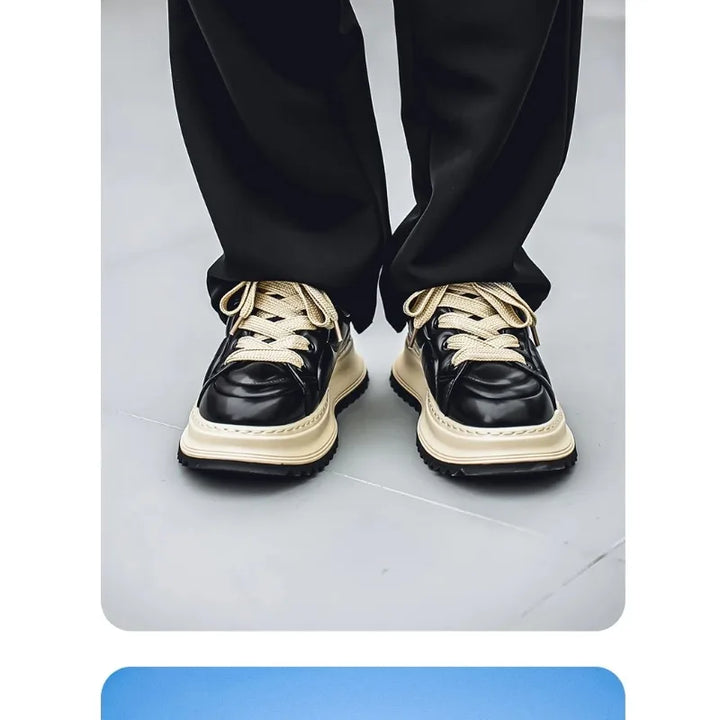 Lightweight Breathable Casual Low-Top Chunky Sneakers