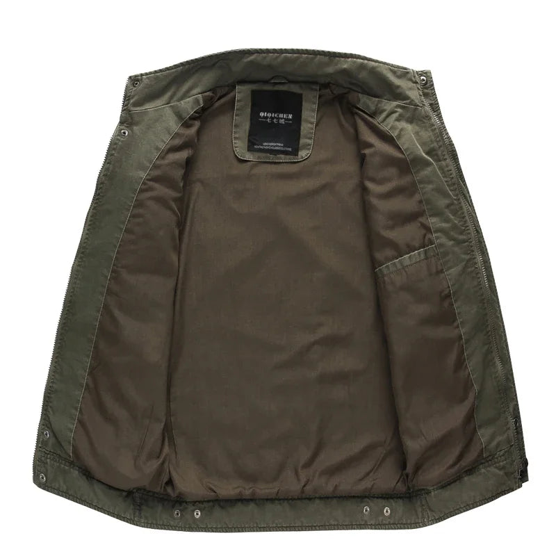 Casual Military Air Force Cargo Jacket