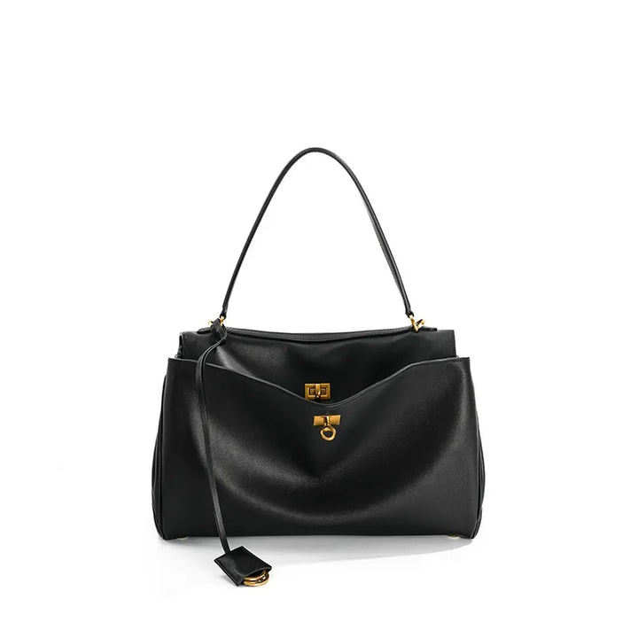 Rodeo Leather Spacious Commuter Tote Bag