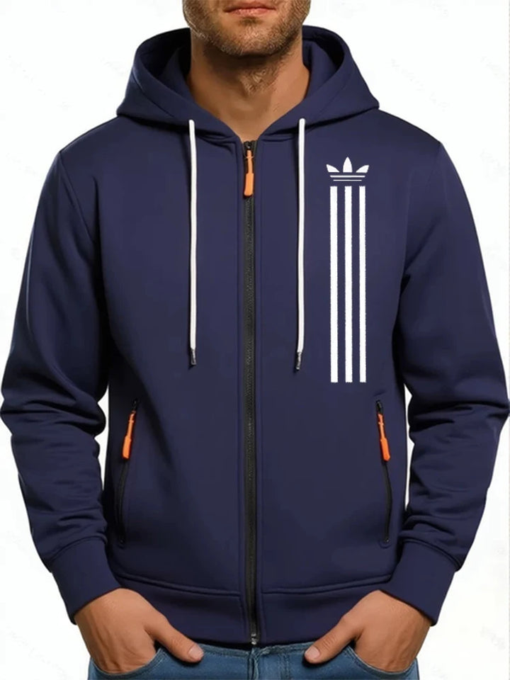 Winter Casual Stylish Sweatshirt Zip-Up Hoodie