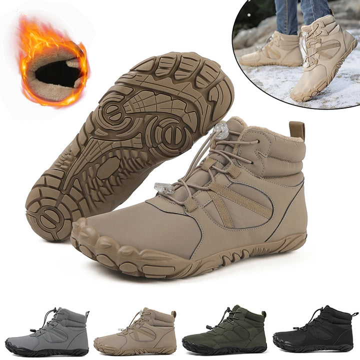 Unisex Waterproof Barefoot Winter Hiking Boots